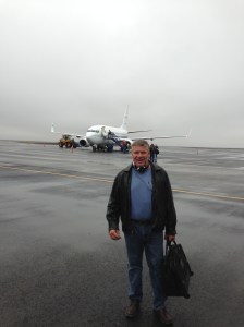 Loading Plane at Deadhorse for trip to Anchorage, then home.