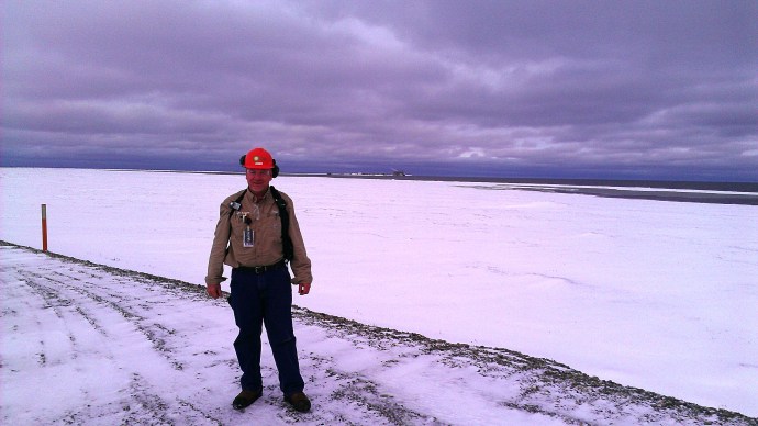 Arctic Ocean at West Beach, Prudhoe Bay