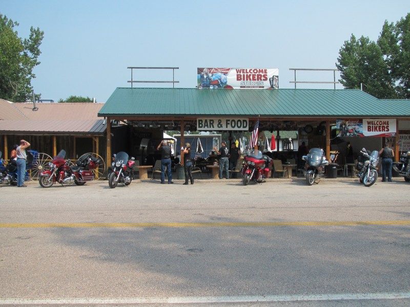 The signs say it all