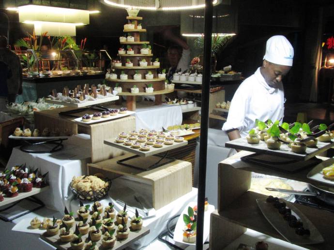 Notice Vicki In The Background Waving